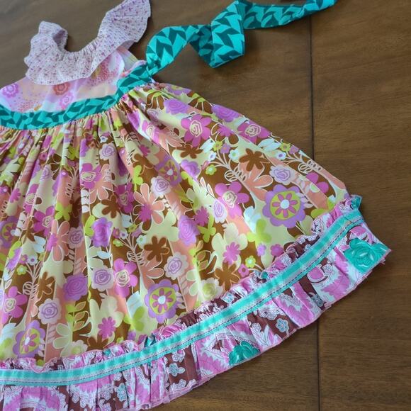 Matilda Jane platinum Taffy puffer dress size 4 EUC - Picture 4 of 11